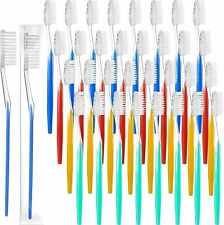 100/200 歯ブラシロットバルク卸売標準クラシック歯ブラシ使い捨て