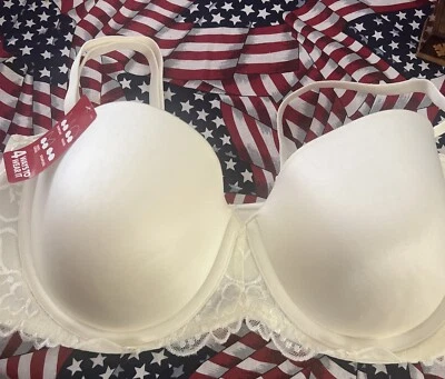 Sujetador Self-Expressions by Lilyette Multiway UW Marco de Encaje Marfil 38C Nuevo con Etiquetas Foto 1 de 4