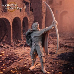 Médiévale Ritter Chiffres Bogenschütze - 75mm Modèles Guerrier De - Bild 1 von 1