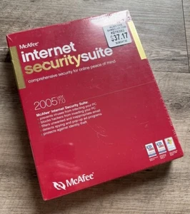 McAfee Internet Security Suite 2005 Version 7.0 - Vintage Software PC Win 98/XP - Picture 1 of 6