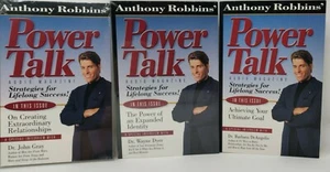 Tony Robbins Power Talk Audio Magazine On Cassette 5 Volumes 2 Sealed Anthony - Foto 1 di 5