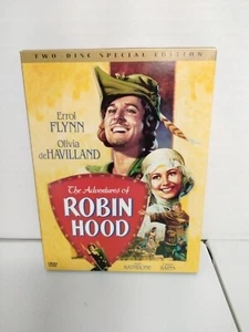 DVD The Adventures of Robin Hood (1938) Errol Flynn, Olivia De Havilland - Picture 1 of 6