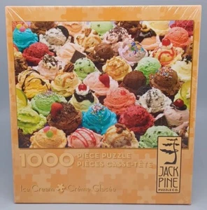 Jack Pine Puzzle Co "Ice Cream" Colorful 1000 Piece Puzzle New - Picture 1 of 4