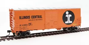 HO SCALE WALTHERS Mainline 910-45007 ILLINOIS CENTRAL 40' ACF Modernized Boxcar - Picture 1 of 4