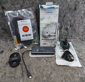 🔥New/Open🔥 Anker PowerExpand 8-in-1 USB-C PD 10Gbps Data Hub (A8383) Bundle Q - Picture 1 of 14