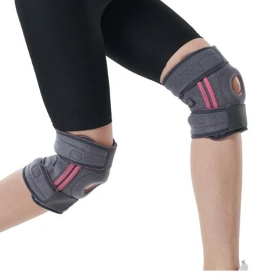 Compression Knee Brace Patella Support Meniscus Sport Joint Pain Arthritis Wrap - Image 1 of 4