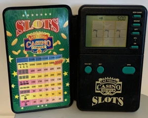 Las Vegas Casino Corner Slots Electronic Hand Held Travel Game New Batteries - Picture 1 of 4