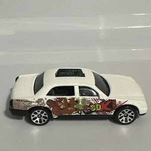 Matchbox Taxi Cab Scooby Doo White Die Cast - Picture 1 of 5