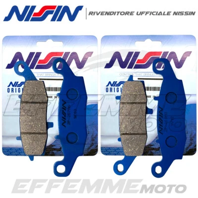 Pastiglie SUZUKI V-Strom 650 e 650 XT Abs 2017 2018 2019 2020 (Kit Ant. NISSIN) - Immagine 1 di 3