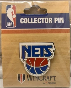 BROOKLYN NETS RETRO HARDWOODS LAPEL COLLECTOR PIN NEW WINCRAFT - Picture 1 of 1