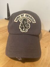 SOA Sons of Anarchy Motorcycle Club Grim Reaper Navy Baseball Hat Cap