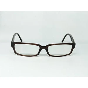 Womens Brown Full Frame Rectangular Prada Eyeglasses Frames Designer - Picture 1 of 9