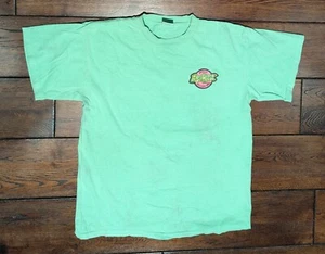 T-Shirt Vintage Ufficiale Balzac Balloon Ball Verde - Uomo Taglia Large - Foto 1 di 13