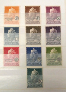 1958- Australia-Isole Christmas-serie completa -nuova- MNH**-Elisabetta II