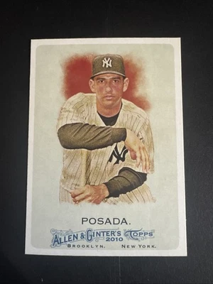 JORGE POSADA 2010 Topps Allen & Ginter's #143 YANKEES - Image 1 of 4