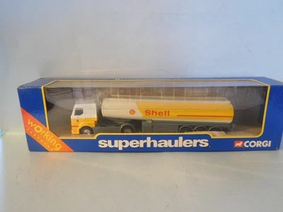 Corgi Superhaulers TY86902 1/64 Renault Cab & Fuel Tanker Shell FREE UK Postage - Image 1 of 4