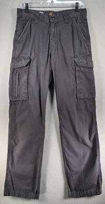 Брюки мужские Carhartt Force 30x32 серые свободные крой карго рипстоп рабочая одежда карманы - Изображение 1 из 4