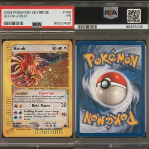 🔥 PSA 1 CRYSTAL HO-OH HOLO RARE | SKYRIDGE 149/144 | POP 50🔥 - Picture 1 of 4