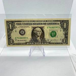 EF Old $1 Dollar Bill Series 2003A (74382387) US Paper Currency - Picture 1 of 2