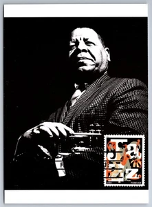 #4503 Jazz FDC Maxi Card Henry Red Allen - Picture 1 of 2