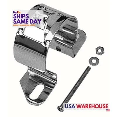 Trans-Dapt 9648, One Chrome Steel Chrome Coil Bracket Performance Racing Parts - Image 1 of 4