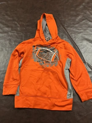 Boys Everlast Orange Hoodie Sweatshirt Small (8) - Image 1 of 4
