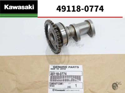 KAWASAKI Genuine KX250 KX250F Camshaft-Comp Intake 49118-0774 OEM New - Image 1 of 4