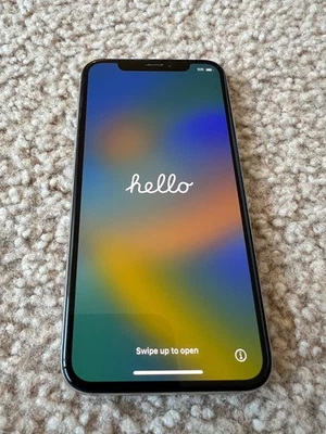 Apple iPhone X - 256 GB - Silver (Unlocked) - Image 1 of 3