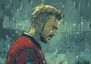 2025 DAVID BECKHAM ( SOCCER  ) 1/1 ART SKETCH CARD ARTIST SIGNED - ONE OF A KIND - Picture 1 of 2