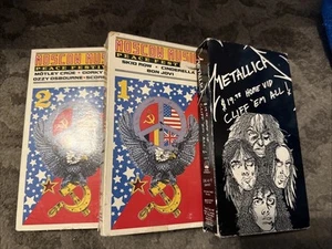 Moscow Peace Festival Volume 1 & 2 VHS 1990 Skid Row Cinderella Plus Metallica - Bild 1 von 3