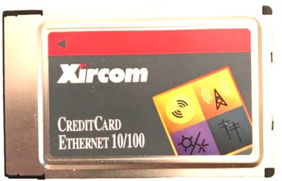 Xircom CE3B-100 CreditCard Ethernet 10/100 Adapter PCMCIA NIC Card - No cable - Image 1 of 2