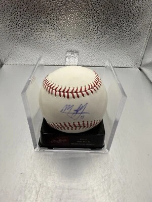 Manny Machado Signed Autographed Bud Selig Baseball w/#13 Orioles and Padres PSA - Image 1 of 4