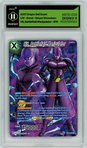 Dragon Ball Super - Hit, Battlefield Manipulator BT15-033 SPR grado 11 perfetto - Foto 1 di 2