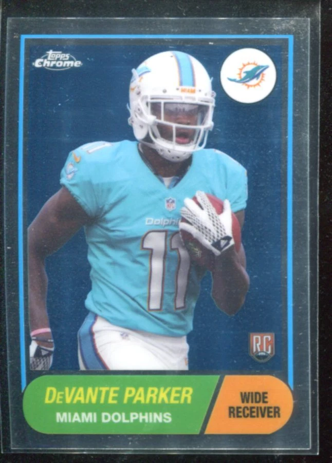 2015 Topps Chrome 60th Anniversary Rookies #T60RCDP DeVante Parker RC Card - Image 1 of 1