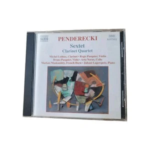 Krzysztof Penderecki : Chamber Works: Sextet, Clarinet Quartet CD (2003) - Picture 1 of 2