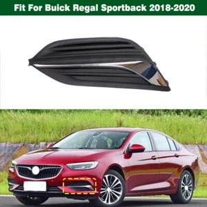 Left Front Bumper Fog Light Cover Grille Trim For Buick Regal Sportback 2018-20 - Picture 1 of 8