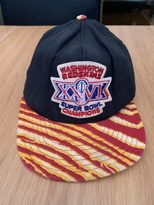Rare Vintage 1992 Super Bowl XXVI Washington Redskins Champions Hat / Cap - Picture 1 of 6