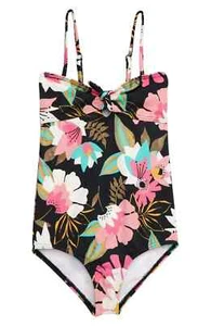 Billabong Multicolor Night Bloom Girl's One-Piece Swimsuit, Kids Size 12 L95312 - Picture 1 of 3