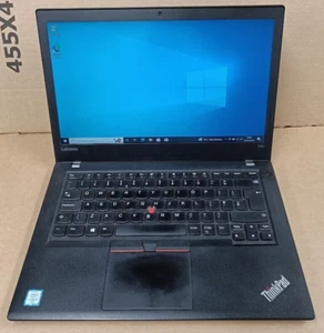 Lenovo Thinkpad T470 i5-6200U 2.3Ghz 8GB 256GB SSD Win-10 14" Laptop (BATTERY) - Afbeelding 1 van 1