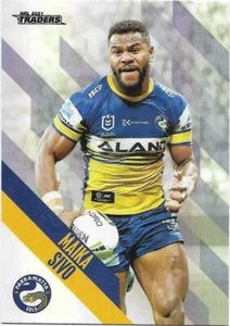 2021 Nrl Traders Parallel Special (PS100) Maika SIVO Eels - Picture 1 of 1