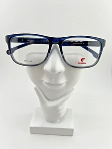 Carrera 8889 Authentic Designer Eyeglasses Frames Blue HVE 56-16-145 - Picture 1 of 6