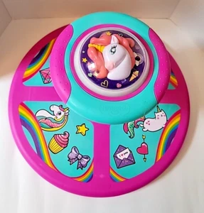 Mindsprout Unicorn Sit & Spin Toy Ages 1-4 Lights Up & Plays Music- Tested - Picture 1 of 11