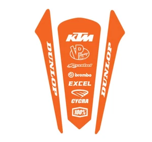 KTM  Rear Fender Graphic Decal KTM 250 350 450 EXC XC XCF SX SX-F 2016-2019 - Picture 1 of 1