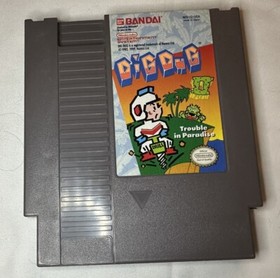 Dig Dug II 2 (Nintendo Entertainment System, NES, 1989) Authentic