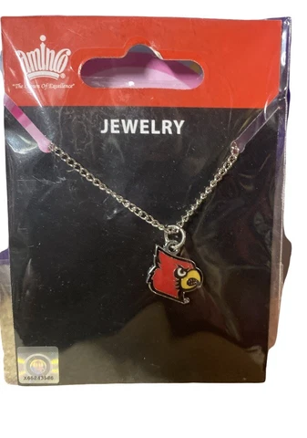 Aminco NCAA Louisville Cardinals Pendant Necklace Cover