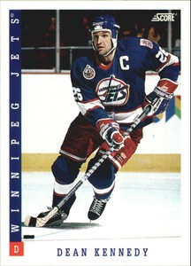 1993-94 Score Hockey #366 Dean Kennedy
