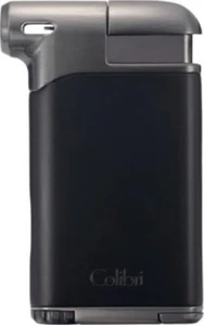 COLIBRI - PFEIFEN FEUERZEUG - PACIFIC II - SCHWARZ GUN - PFEIFENSTOPFER - NEU - Bild 1 von 2