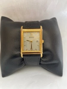 Citizen Unisex Eco Drive Date Leather Strap Watch E010-S00159 NEW CAPACITOR - Picture 1 of 12