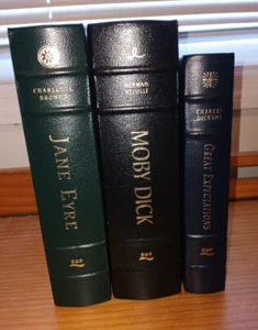 Sweetwater Press 3 Lot Moby Dick Herman Melville Great Expectations Jane Eyre - Imagen 1 de 12