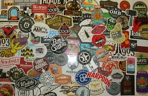 New Sticker Lot of 10 different Craft Beer Decal Brewery Logo random assortment